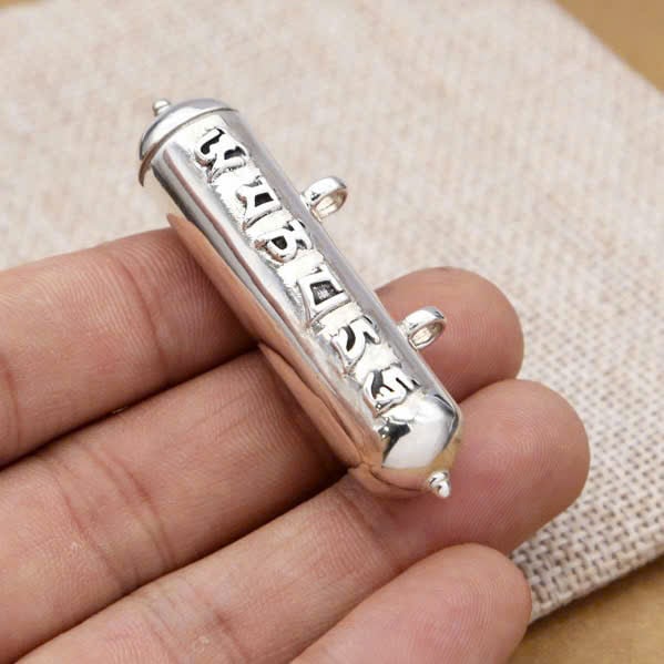  Mặt Dây Bạc Thái Om Mani Padme Hum - MB385 