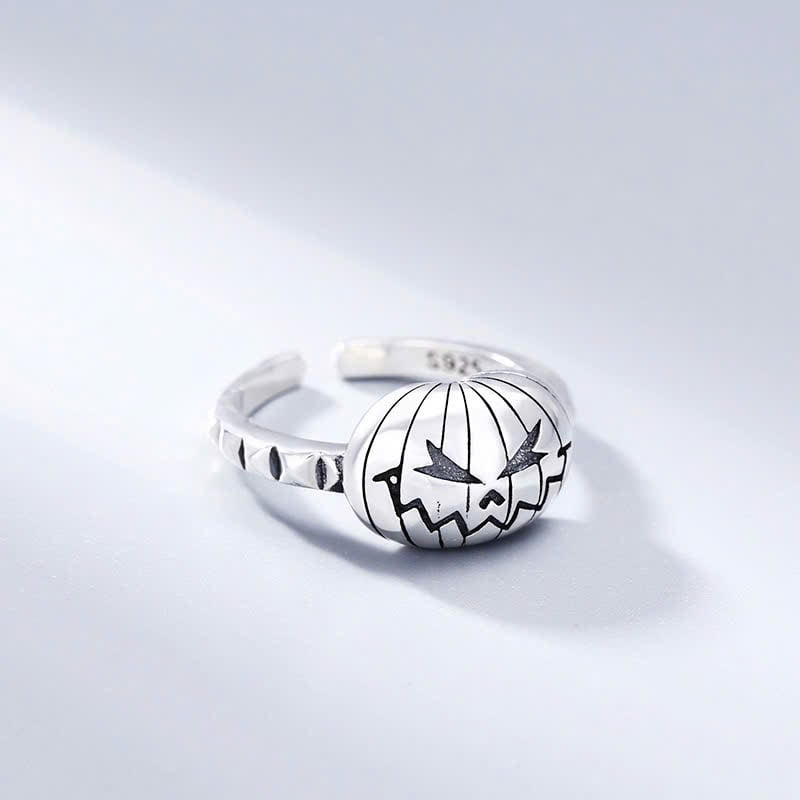 Nhẫn Bạc Thái Bí Ngô Halloween - NB771
