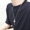 Mặt Dây Bạc Thái Pháp Khí Om Mani Padme Hum - MB388