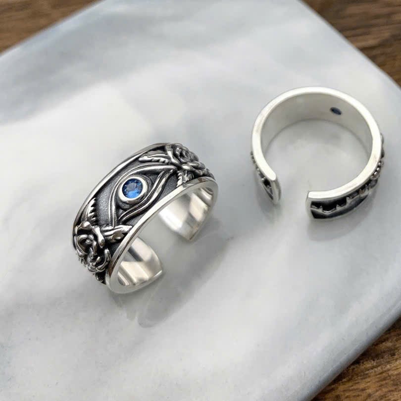  Nhẫn Bạc Thái Mắt Thần Horus - NB781 