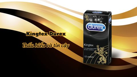 Durex kingtex (12 cái) giá bao nhiêu