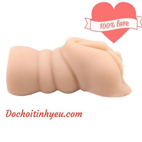 Âm đạo giả cầm tay silicon Tuna Taco cho nam giới lên đỉnh