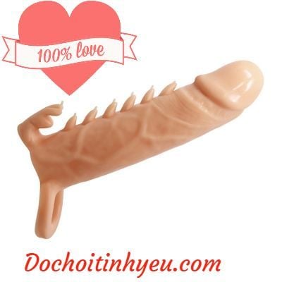 Bao cao su đôn dên gai khủng long có quai đeo