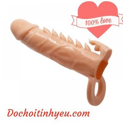 Bao cao su đôn dên gai khủng long có quai đeo