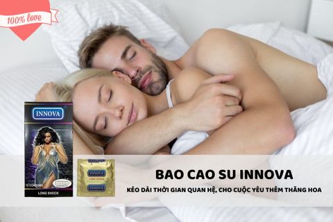 Bao cao su kéo dài thời gian quan hệ innova có gai nhỏ li ti