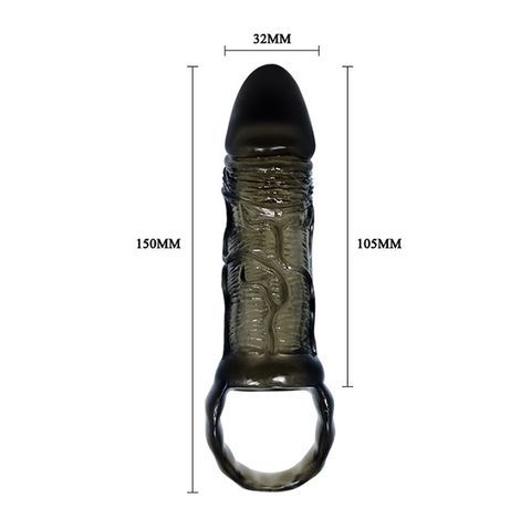 Bao cao su đôn dên màu da có quai đeo size nhỏ