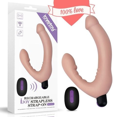 Chim giả lovetoy 2 đầu silicon siêu mềm có rung điều khiển xa