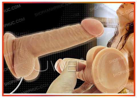 Đồ chơi sextoy dương vật giả gắn tường hàng khủng cho nữ