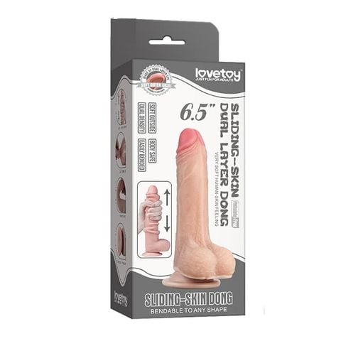 Dương Vật Giả Hàng Khủng Màu Da Lovetoy Giống Như Thật