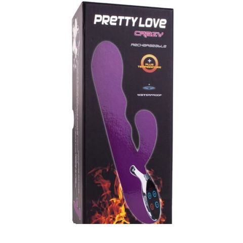 Chim giả pretty love gắn tai thỏ silicon rung tỏa nhiệt