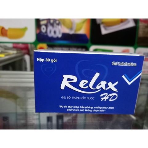 Gel bôi trơn dạng gói relax cho nữ