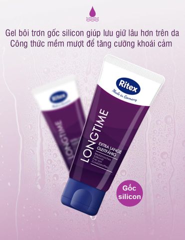 Gel bôi trơn gốc silicon long time