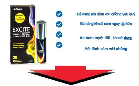 Gel bôi trơn tăng khoái cảm dành cho nữ