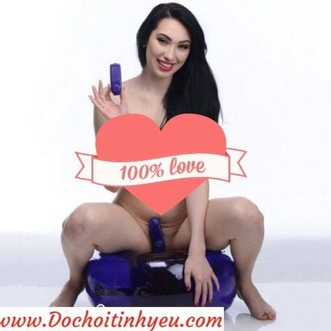 Ghế tình yêu bơm hơi silicon gắn chim giả lovetoy