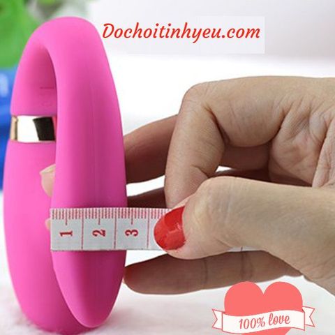 Máy rung tình yêu bú mút 2 đầu Dibe G-spot điều khiển từ xa