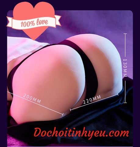 Mông giả nguyên khối rung rên như mông người mẫu