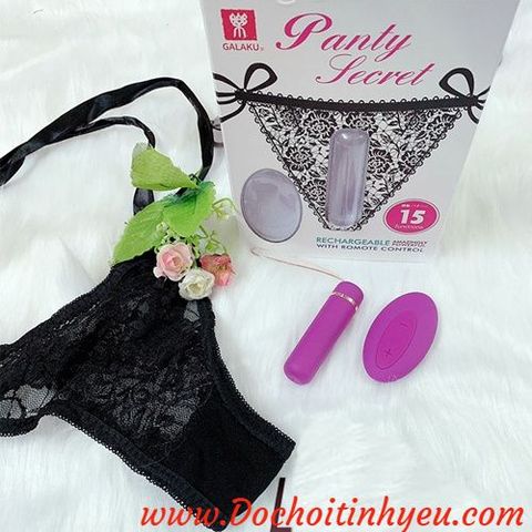 Quần lót rung Panty Secret điều khiển từ xa rung cực êm