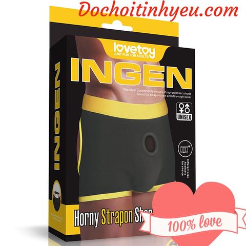 Quần lót nam gắn dương vật giả Lovetoy không rung giống thật