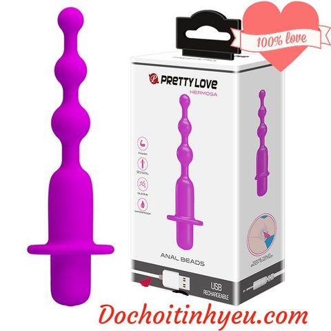 Que rung tình yêu 12 tần số sạc pin Prettylove kích thích hậu môn