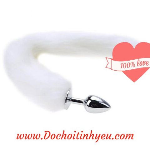 Sextoy đuôi chồn inox cắm lỗ hậu môn cực sướng