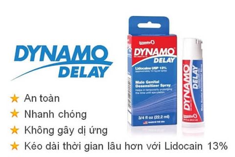 Thuốc xịt kéo dài thời gian quan hệ dynamo delay