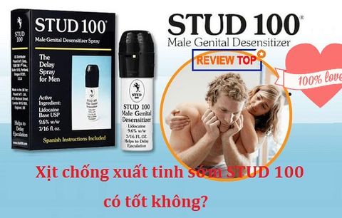 Thuốc xịt kéo dài thời gian quan hệ Stud 100