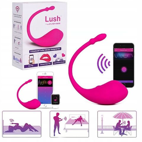 Siêu phẩm Lush 2 Lovense điều khiển Bluetooth không giới hạn