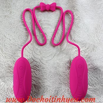 Trứng rung Aphojoy hai đầu mini giá rẻ rung 7 chế độ