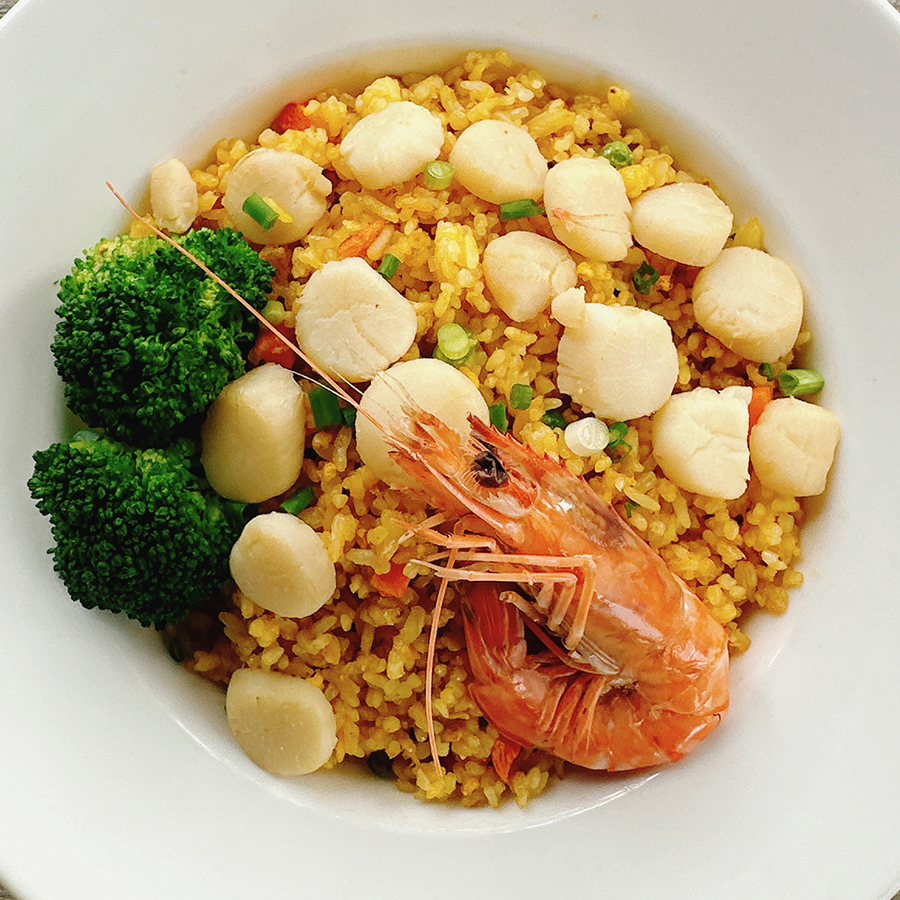  Cơm Chiên Sò Điệp 