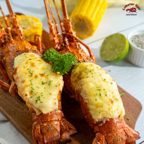 Tôm Hùm Baby Đút Lò Nguyên Con Phô Mai