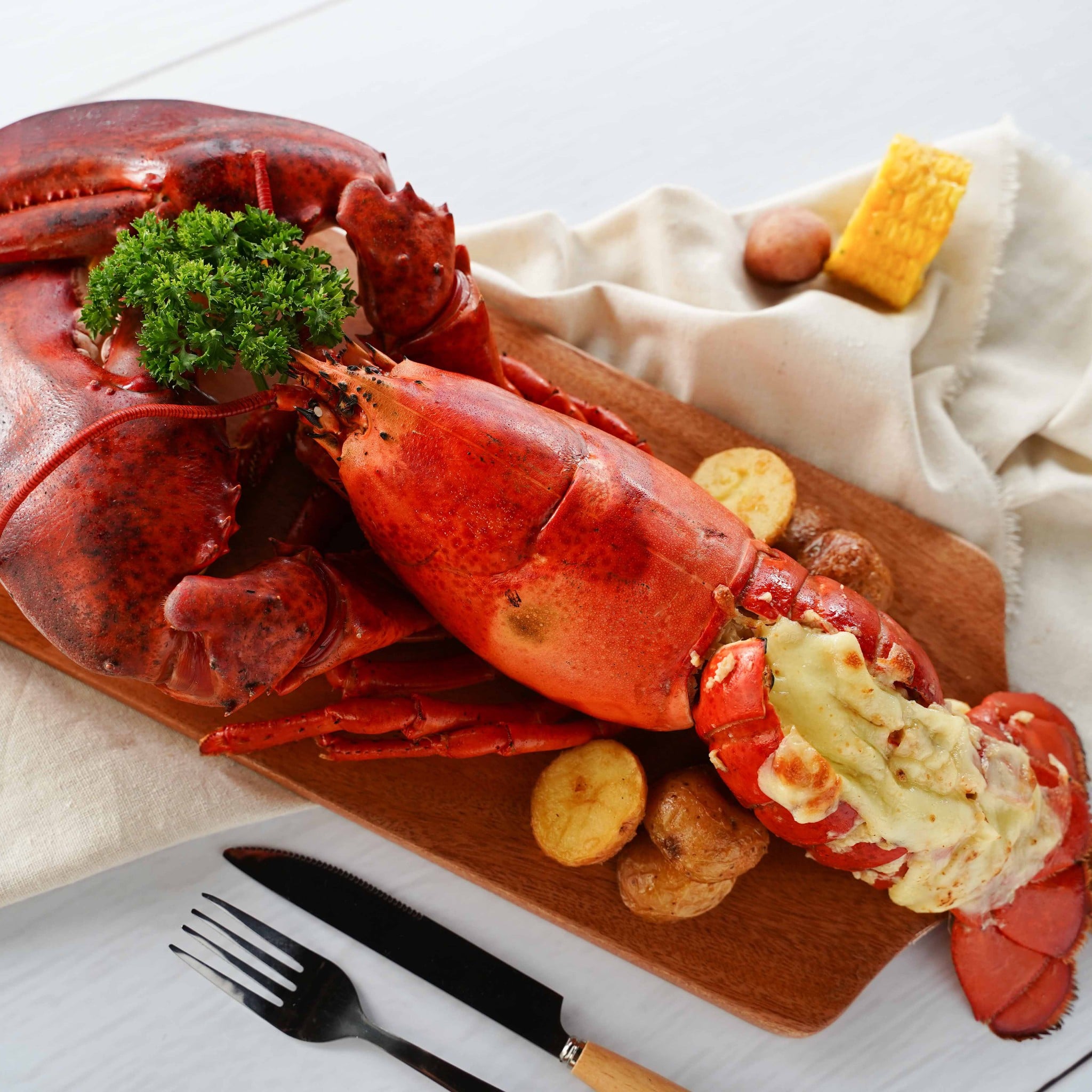  Tôm Hùm Alaska Fresh Đút Lò Nguyên Con Phô Mai 