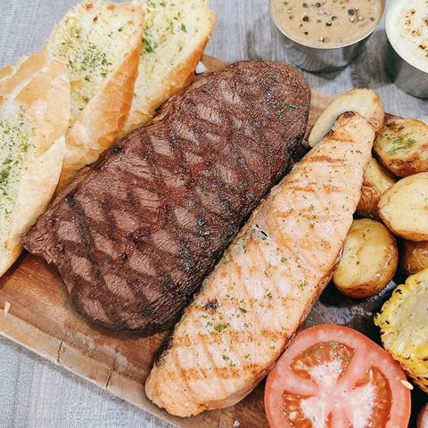 Combo Bò Mỹ & Cá Hồi