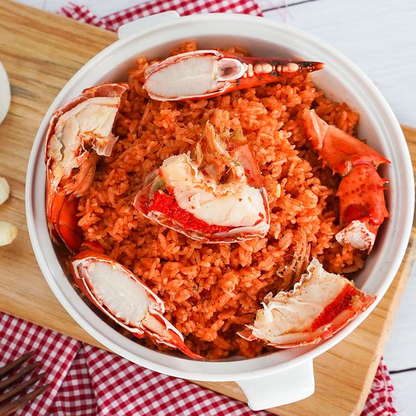 Cơm Chiên Tôm Hùm Alaska Fresh Sốt Gạch Tôm – Lobster Bay