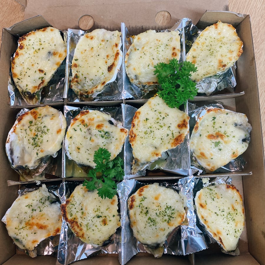  Hàu Sữa Pháp Nướng 1 Vị tự chọn (Phần 12 con) 