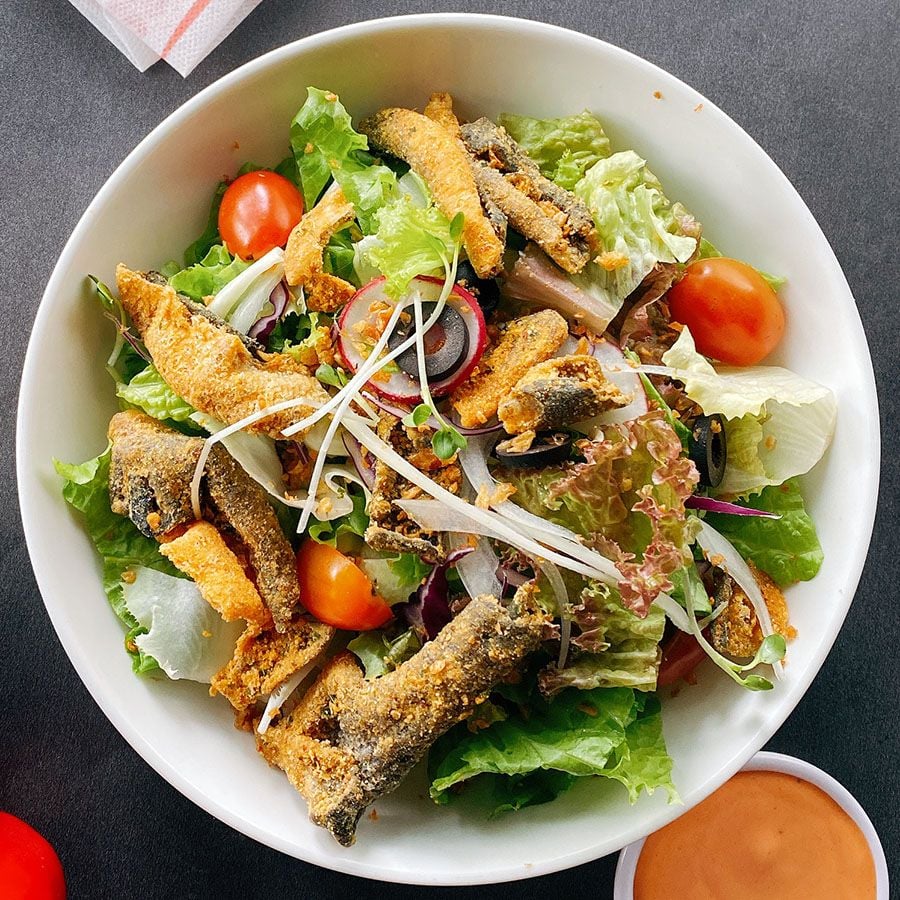 SALAD DA CÁ HỒI