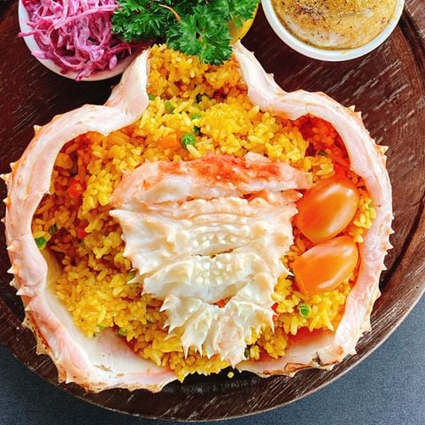 Cơm Mai Cua Kingcrab Chiên Trứng Muối & Gạch Cua