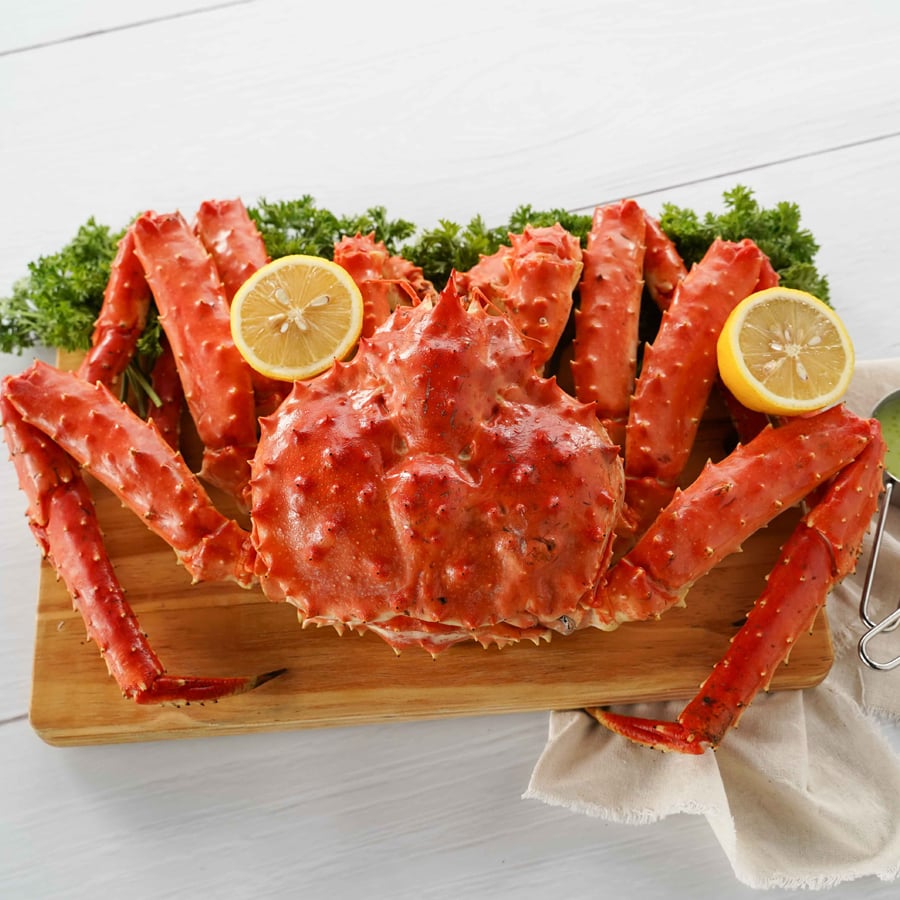  Cua KingCrab Nguyên Con Chế Biến 4 Món 