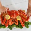 Cua KingCrab Đực Hấp Tự Nhiên & Hấp Kiểu Pháp