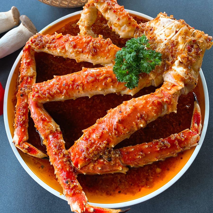 CUA KINGCRAB ĐỰC SỐT ỚT TỨ XUYÊN