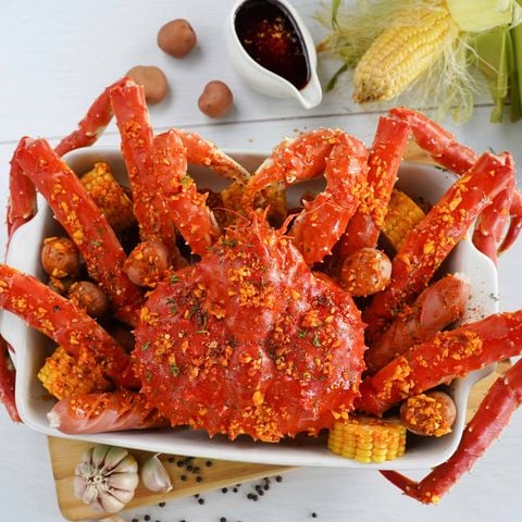 Cua KingCrab Chế Biến Sốt