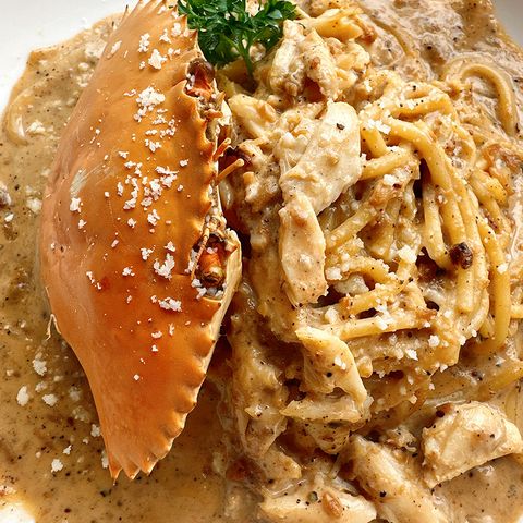 Mì Ý Cua Sốt Kem Tiêu (Cay)