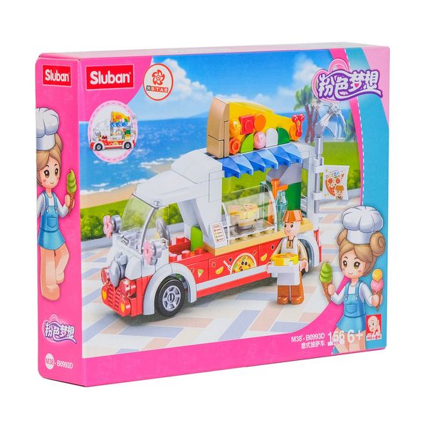  M38-B0993C Bộ đồ chơi lắp ráp Xe trà sữa 