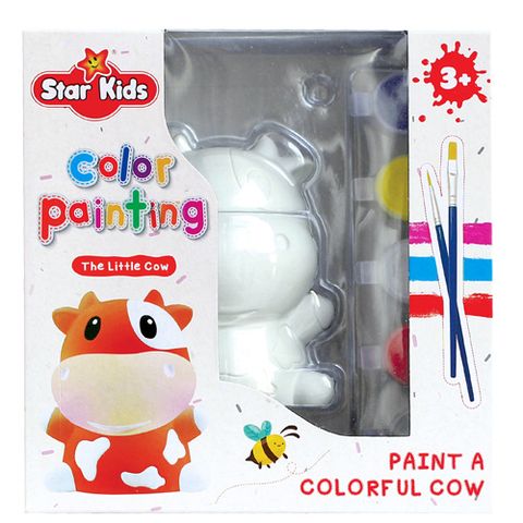  Bộ Tô Tượng Thạch Cao Bò Sữa STAR KIDS (K-111) 