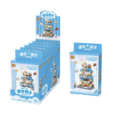  8814 Bộ đồ chơi Lắp ráp Tiệm cà phê 