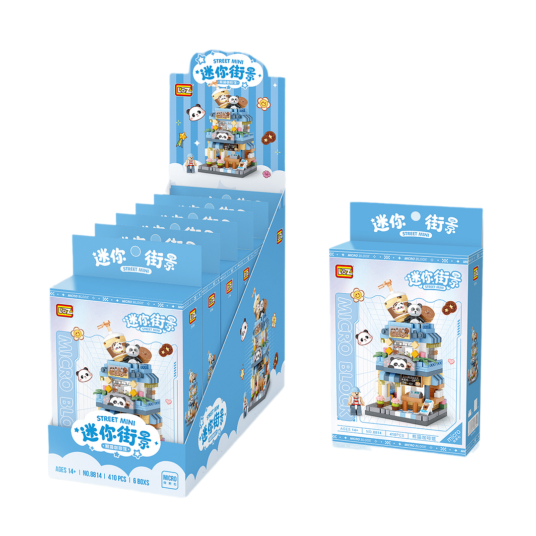 8814 Bộ đồ chơi Lắp ráp Tiệm cà phê