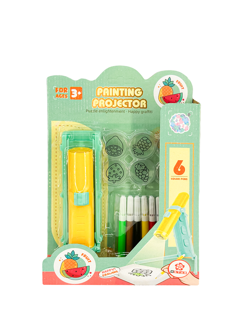 321 Bộ đồ chơi Đèn chiếu tô màu (6 hình)