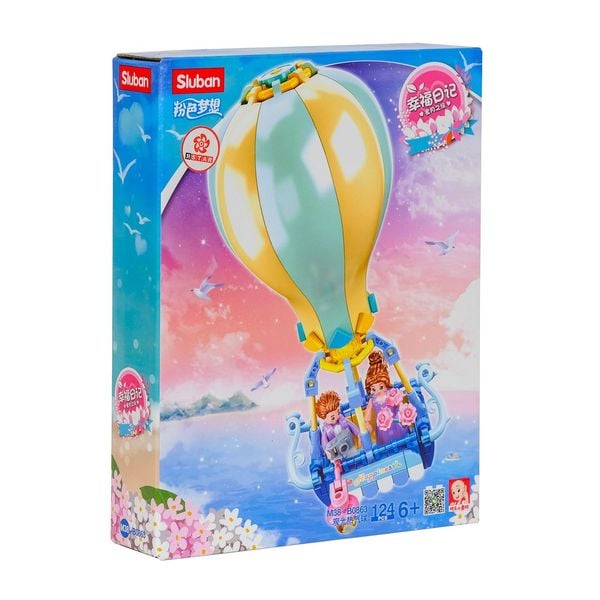  M38-B0863 Bộ đồ chơi lắp ráp Khinh khí cầu 
