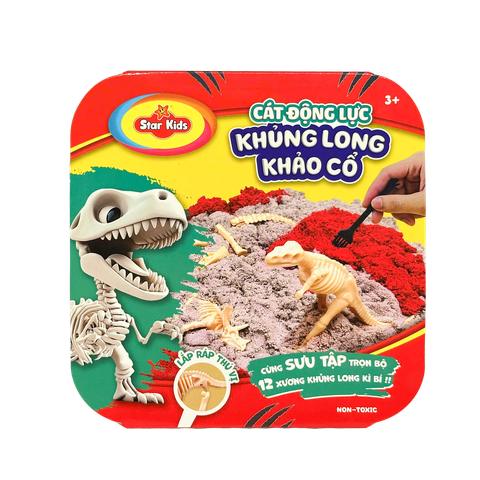  K-342/1 Bộ đồ chơi Cát động lực Khủng long khảo cổ lắp ráp 