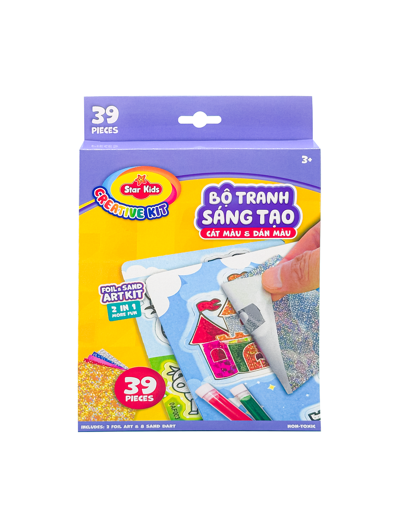 K-LC002 BỘ ĐỒ CHƠI TRANH SÁNG TẠO
